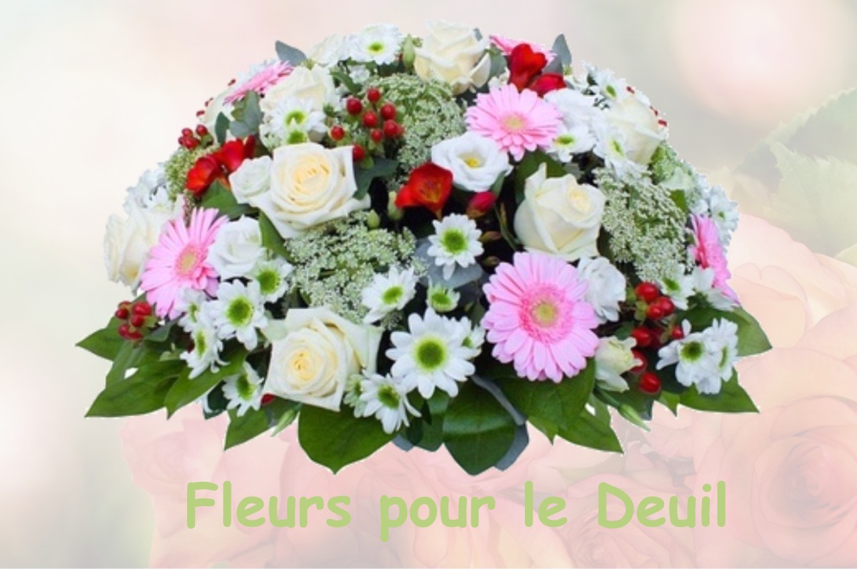 fleurs deuil AUREVILLE